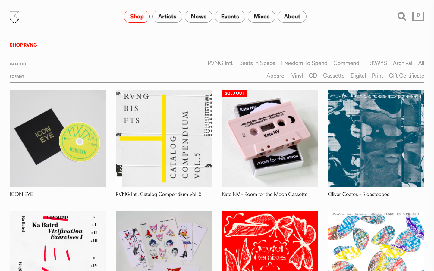 RVNG Store